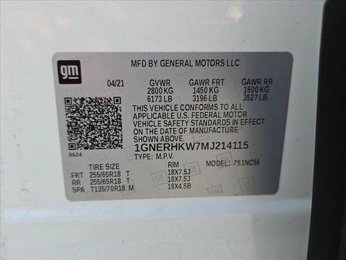 Used 2021 Chevrolet Traverse LT FWD image 24