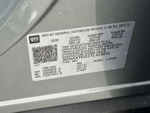 New 2026 Chevrolet Equinox RS w/ Convenience Package III AWD/4WD image 17