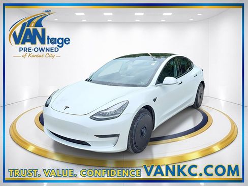 Used 2019 Tesla Model 3 Long Range AWD/4WD image 1