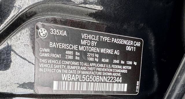 Used 2011 BMW 335i xDrive Sedan AWD/4WD image 23