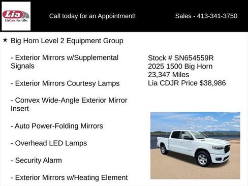 Certified 2025 RAM 1500 Big Horn AWD/4WD image 21