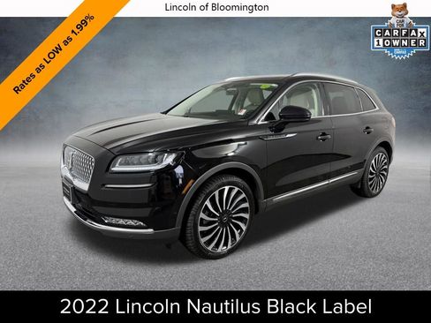 Certified 2022 Lincoln Nautilus Black Label AWD/4WD image 1