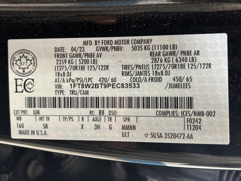 Used 2023 Ford F250 Lariat w/ Lariat Ultimate Package AWD/4WD image 27