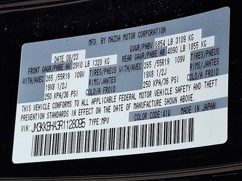 Certified 2024 MAZDA CX-90 Plug-In Hybrid w/ Preferred image 26