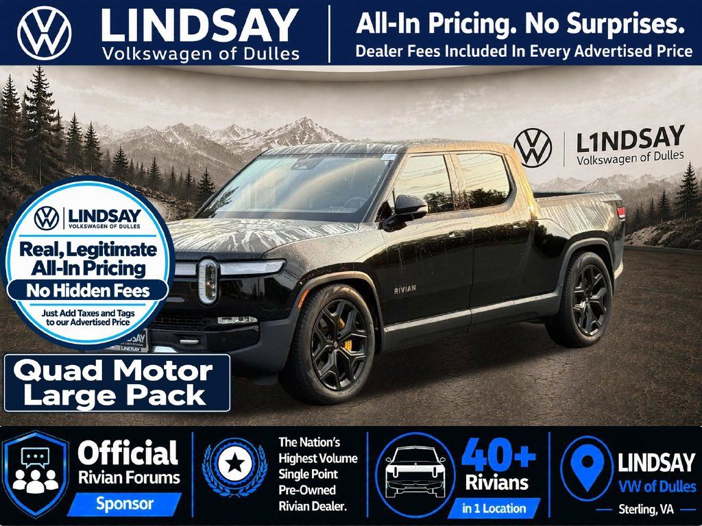 Used 2023 Rivian R1T Adventure Quad AWD/4WD image 4