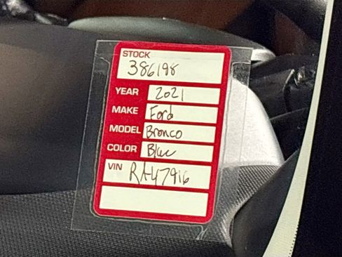 Used 2021 Ford Bronco Sport Outer Banks image 25