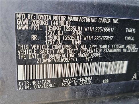 Used 2020 Toyota RAV4 XLE image 22