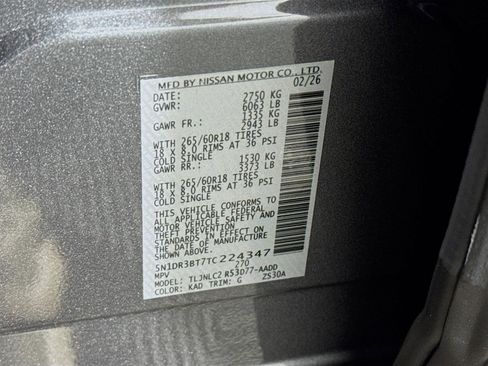 New 2026 Nissan Pathfinder Rock Creek image 33