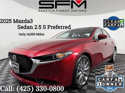 Used 2025 MAZDA MAZDA3 s