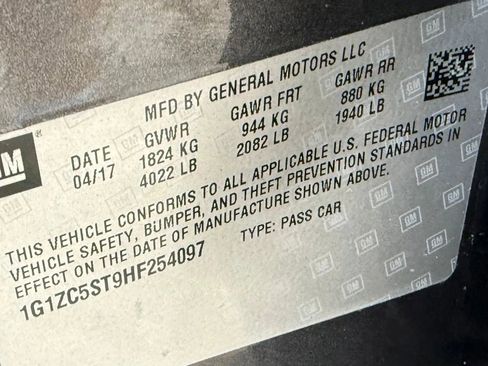 Used 2017 Chevrolet Malibu LS image 16