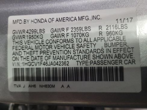 Used 2018 Honda Accord EX image 33