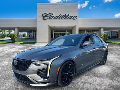 Certified 2022 Cadillac CT4 V w/ Navigation Package image 8