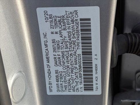 Used 2021 Acura TLX w/A-Spec Package image 21