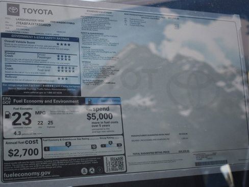 New 2026 Toyota Land Cruiser 1958 image 14