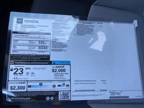 New 2025 Toyota Tacoma TRD Sport image 17