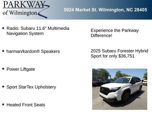 Used 2025 Subaru Forester Sport AWD/4WD image 6
