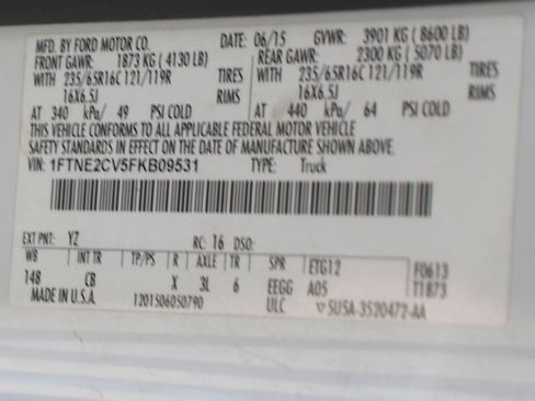 Used 2015 Ford Transit 150 148 Medium Roof image 49