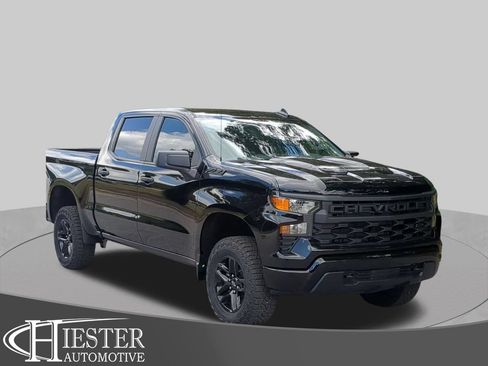 New 2026 Chevrolet Silverado 1500 Custom Trail Boss w/ Dark Appearance Package AWD/4WD image 1