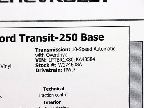 Used 2020 Ford Transit 250 148 High Roof image 31