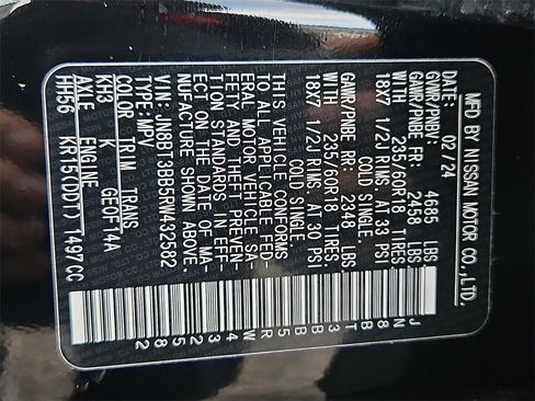 Certified 2024 Nissan Rogue SV image 24