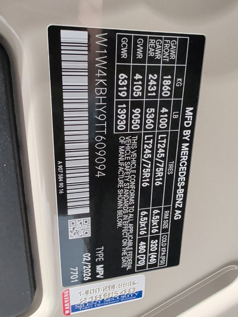 Used 2026 Mercedes-Benz Sprinter 2500 image 14