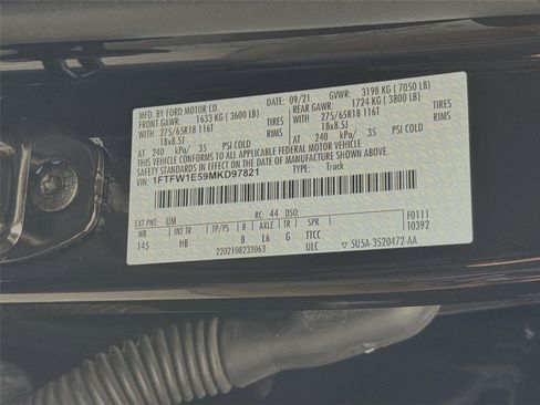 Used 2021 Ford F150 Lariat w/ Equipment Group 502A High image 32