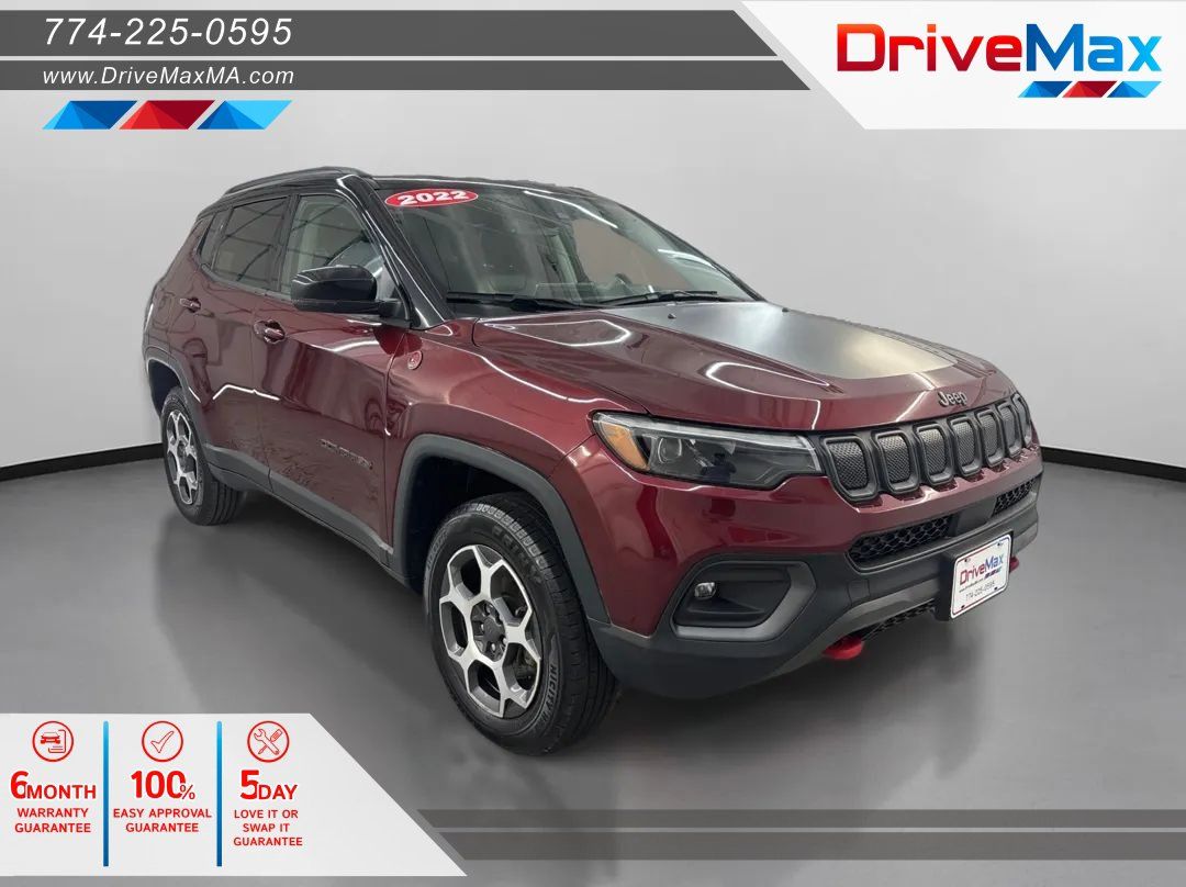 Used 2022 Jeep Compass Trailhawk w/ Trailhawk Elite Group AWD/4WD image 1