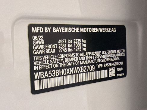 Used 2022 BMW 530i w/ Convenience Package RWD image 21
