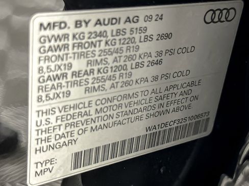 Used 2025 Audi Q3 2.0T Premium image 26