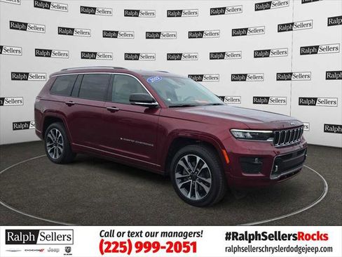 Certified 2022 Jeep Grand Cherokee L Overland w/ Luxury Tech Group IV image 1