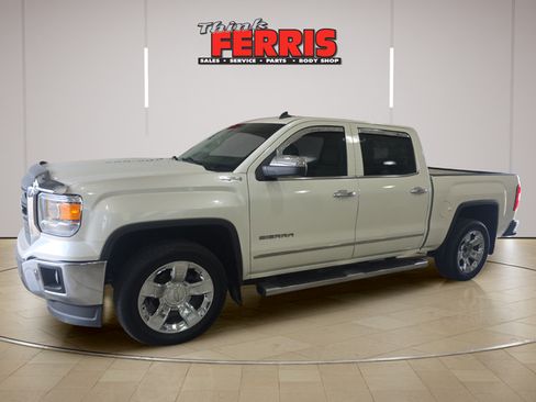 Used 2014 GMC Sierra 1500 SLT w/ SLT Crew Cab Value Package AWD/4WD image 1
