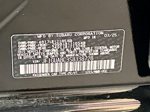 Used 2025 Subaru Impreza 2.0i AWD/4WD image 29