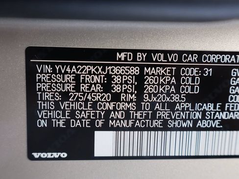 Used 2018 Volvo XC90 T6 Momentum w/ Convenience Package AWD/4WD image 49