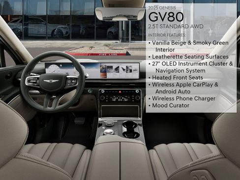 Certified 2025 Genesis GV80 2.5T Standard image 17