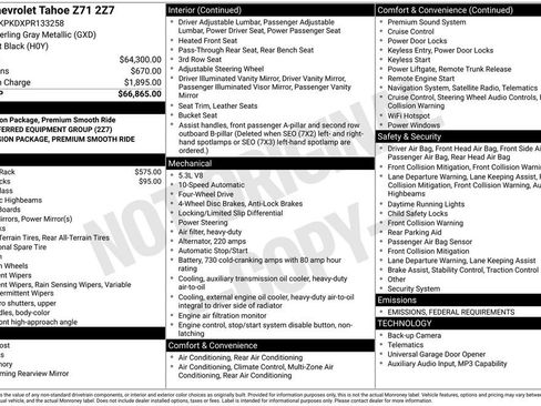 Certified 2023 Chevrolet Tahoe Z71 image 6