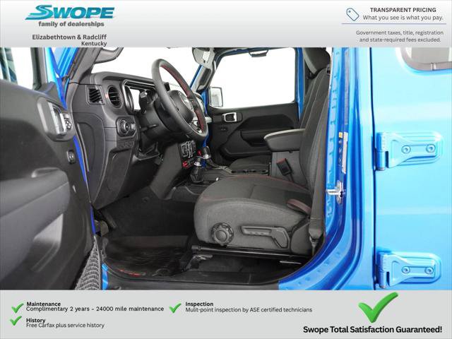 Certified 2024 Jeep Wrangler Unlimited Rubicon w/ Convenience Group AWD/4WD image 12