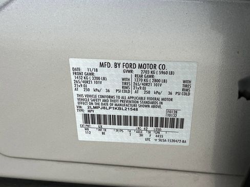 Used 2019 Lincoln Nautilus Reserve w/ Ultimate Package image 44