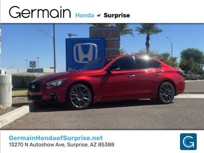 Used 2022 INFINITI Q50 Red Sport 400
