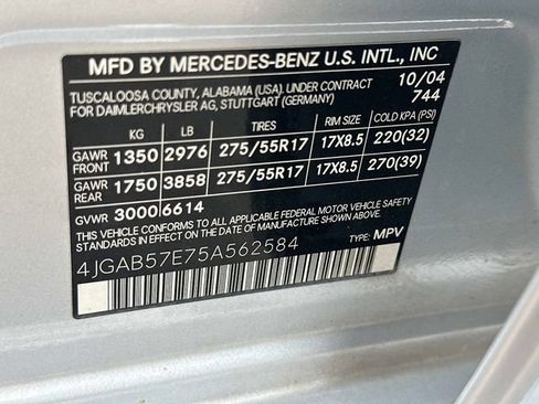 Used 2005 Mercedes-Benz ML 350 4MATIC image 18