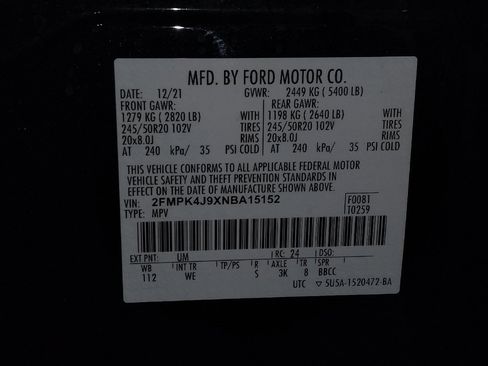 Used 2022 Ford Edge ST-Line w/ Class II Trailer Tow Package image 33