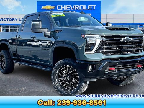 Used 2025 Chevrolet Silverado 3500 LTZ w/ Trail Boss Package image 1