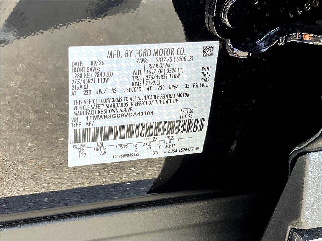 New 2027 Ford Explorer ST w/ Sun And Sound Package AWD/4WD image 8