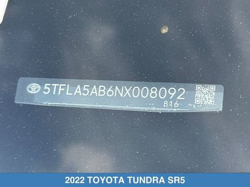 Used 2022 Toyota Tundra SR5 RWD image 4