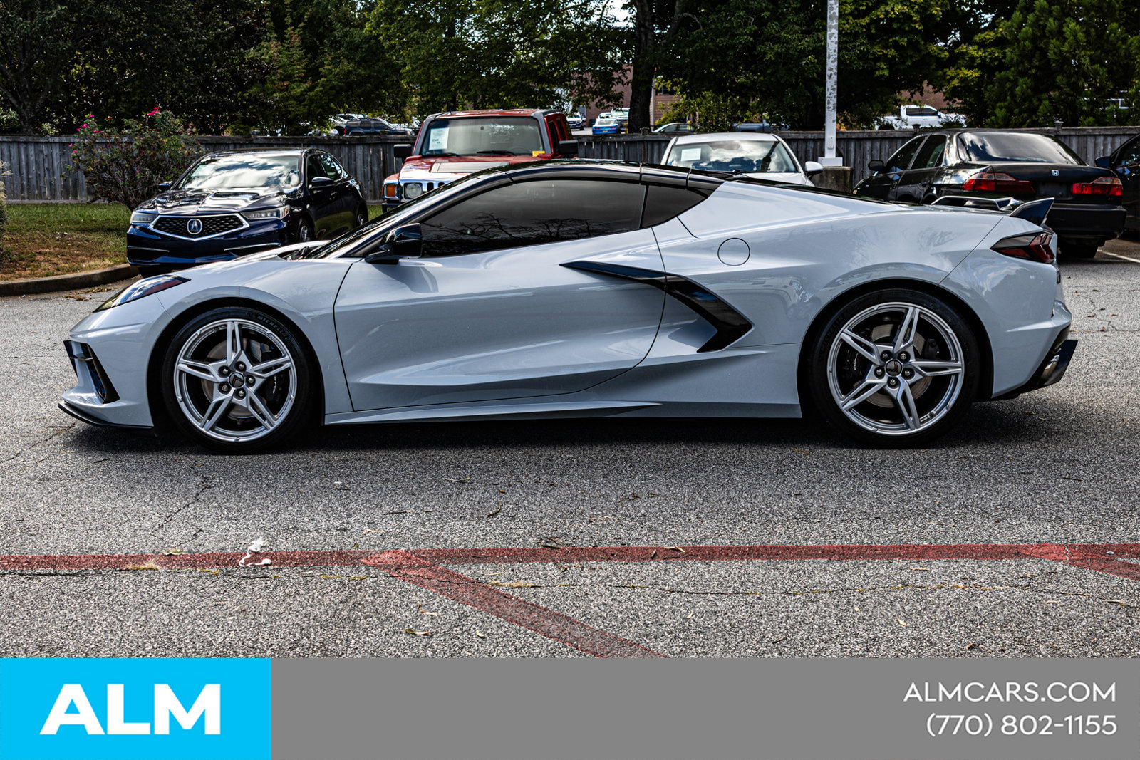 Used 2020 Chevrolet Corvette Stingray Premium Cpe w/ 3LT Preferred Equipment Group RWD image 9