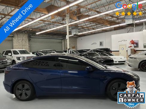 Used 2022 Tesla Model 3 Long Range AWD/4WD image 4