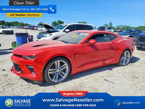 Used 2016 Chevrolet Camaro SS RWD image 1