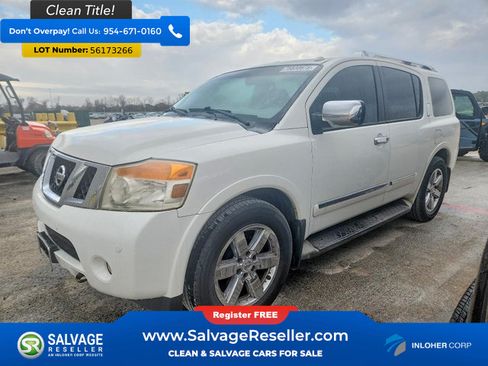 Used 2012 Nissan Armada Platinum RWD image 1