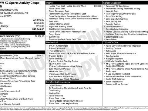 Used 2022 BMW X2 sDrive28i w/ Convenience Package FWD image 5