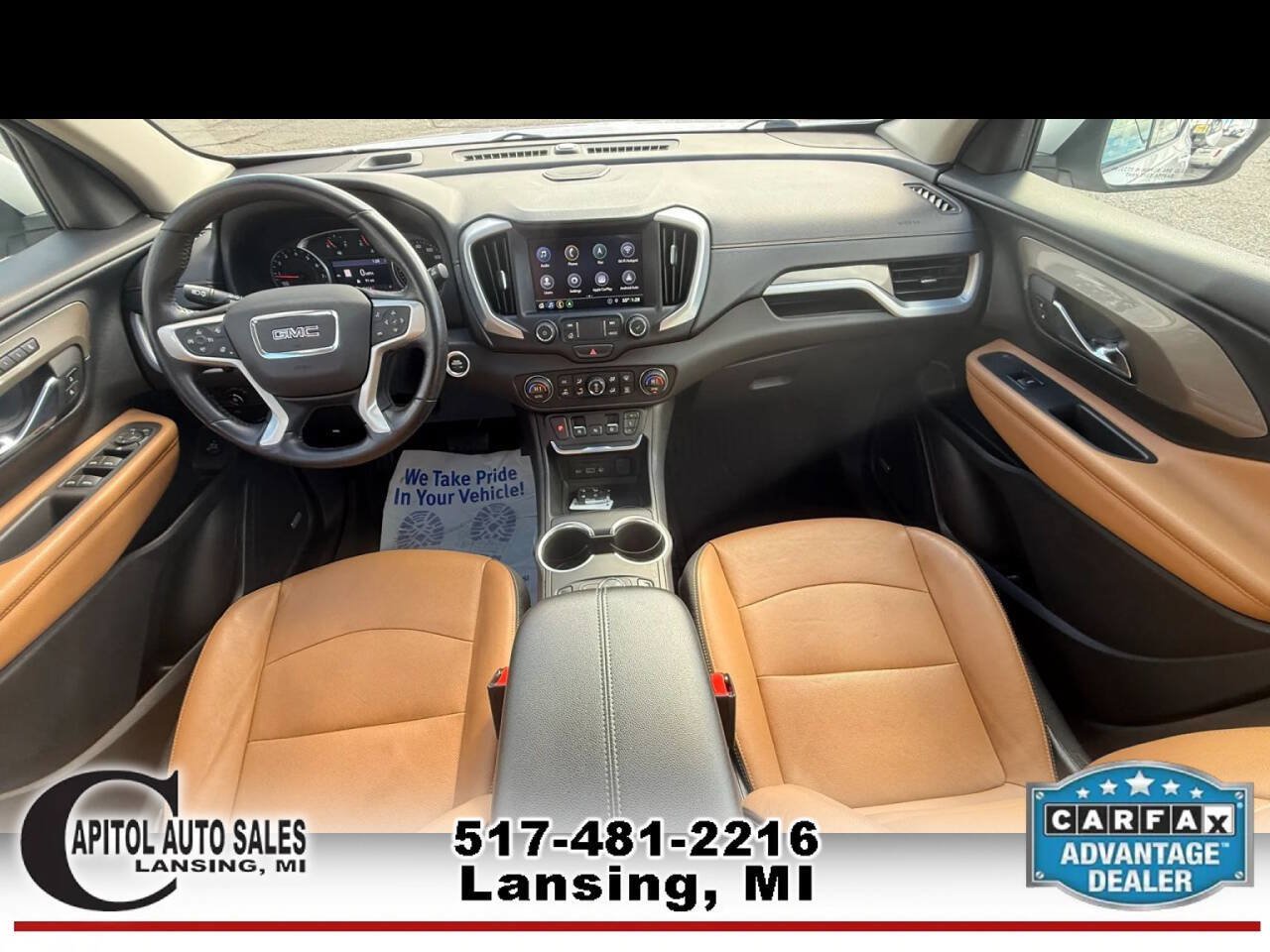 Used 2021 GMC Terrain SLT w/ Infotainment Package II AWD/4WD image 10