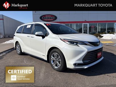 Certified 2021 Toyota Sienna Platinum